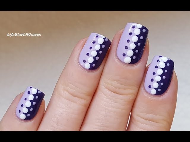 3 Easy Nail Art for Beginners Using a Dotting Tool 