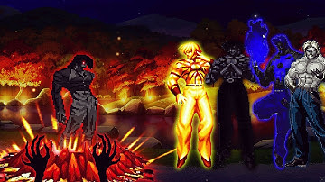 [KOF MUGEN] Karlisel Vs Orochi Team