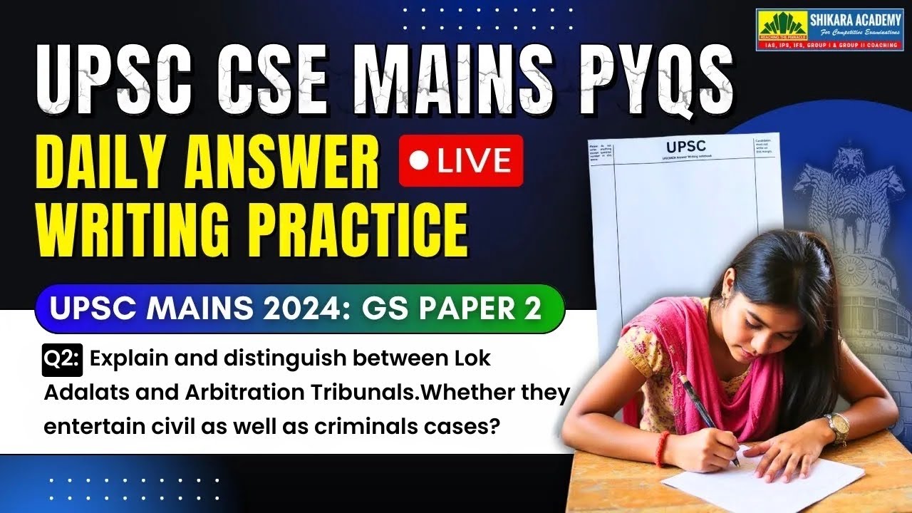 Q2: UPSC Mains PYQ Answer Wrting | UPSC Mains GS 2 Paper 2024 Analysis ...