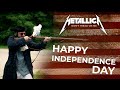 Metallica  dont tread on me gun drummer cover happy independence day
