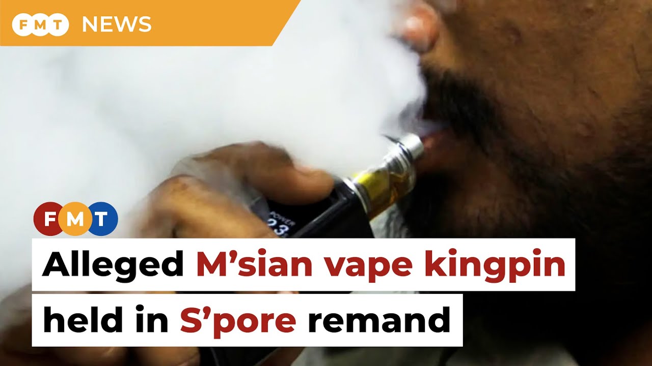 Alleged Malaysian vape kingpin held in S’pore remand for nearly 1 year