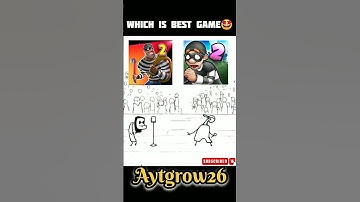 robbery Bob 2 vs robbery madness 2😱😰 which is best?🤔#ytshorts#game#trending#viralgame#shorts#fyp#new