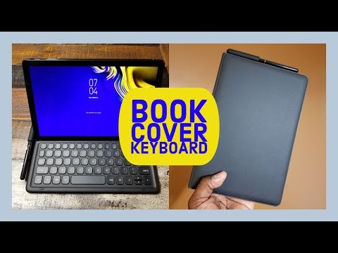 Galaxy Tab S4: Book Cover Keyboard