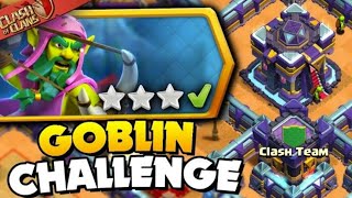 3 Starring the Goblin Warden Challenge! Clash of clans
