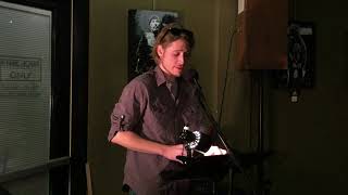 Chad Christensen shares his poetry at Mo Java