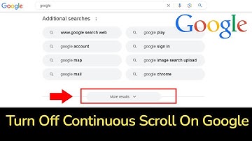 How to Turn Off Continuous Scroll On Google Search?