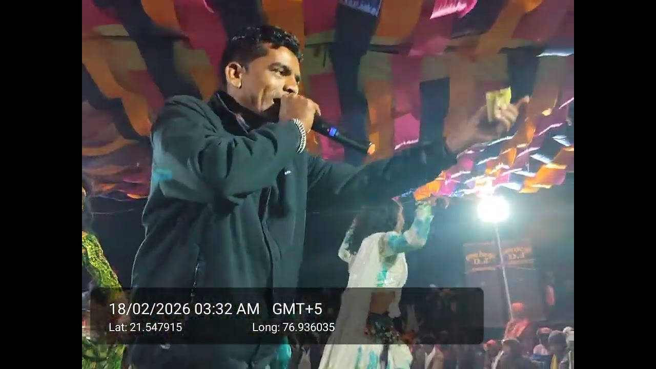 गायक राजेश भाई  ग्राम धरंमाहु आदर्श खम्भा मंडल सुहागी 