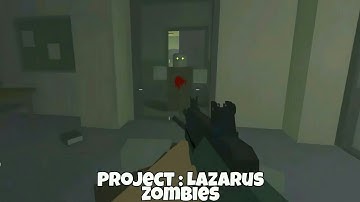Project Lazarus : Zombies Played For The First Time! | ROBLOX