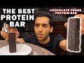 CHOCOLATE FUDGE PROTEIN BARS || Homemade High Protein, High Fiber Protein Bars