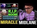MIRACLE- Midlane Faceless Void Outplay Noone Like a Boss - ft Matumbaman MC Dota2