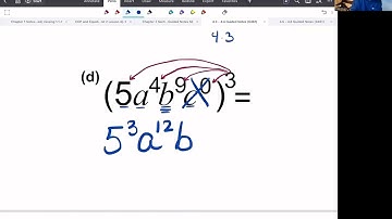 Chapter 4, Section 4 Guided Notes (Math 0461) Pre-Algebra