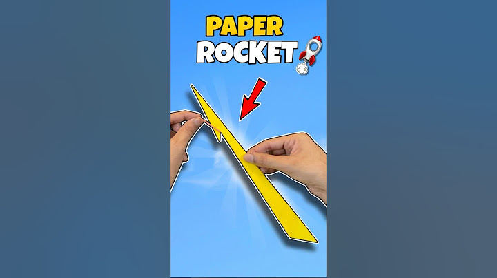 How to make paper rocket | Rubber Paper Plane 🚀#shorts