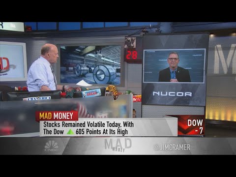 Watch Jim Cramer's full interview with Nucor CEO Leon Topalian