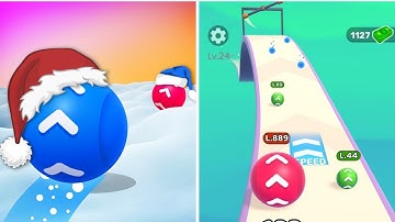 Level Up Balls! - New Release - Hyper Hybrid Casual - Gameplay Walkthrough (iOS & Android)