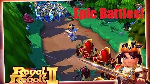 Royal Revolt 2 iOS Review (iPhone/iPad) Epic Battles w/ Gameplay