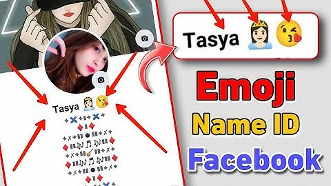 How to make facebook emoji😘 name id without Update name | emoji facebook account | create emoji name