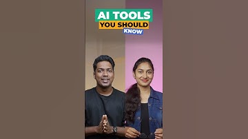 Best AI Tools You Need to Know! (Free & Paid)