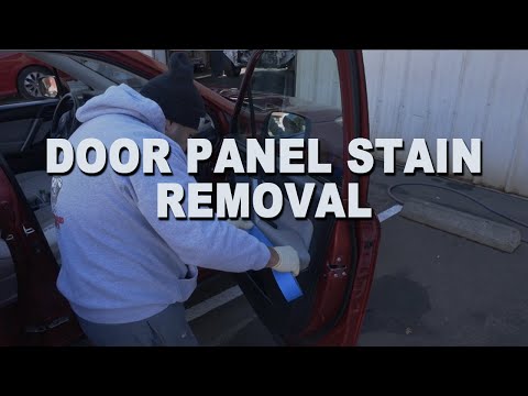 How to Get Out Crayon Stains off a Door Panel car interior - 2016 Subaru Forester