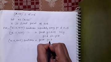 Some theorems on derived set  B.sc/B.a 2nd