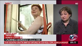 Vremea Se Răcește În Aproape Toată Țara, Zonele Lovite De Ploi Și Vijelii