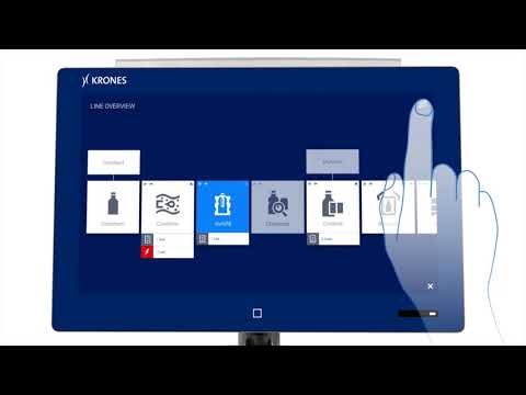 Krones Connected HMI - a new generation of machine visualization