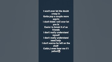 Neffex  cold 🍃song .. lyrics..short vedio rap part