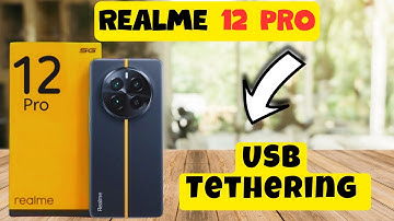 USB Tethering Realme 12 Pro || How to use USB tethering || USB Tethering settings