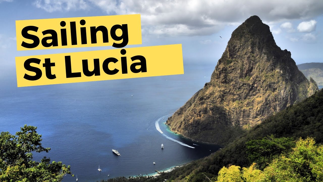 Sailing around St Lucia