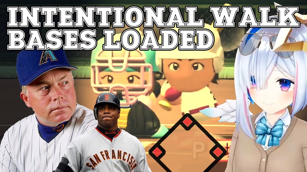 Manager KANATA planed Intentional Walk with basesloaded [hololive/EN