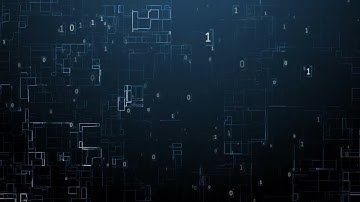 Binary Code Flying Through Internet Stock Motion Graphics