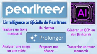 Tuto IA - L'IA de Pearltrees (chatbot, analyse de docs, transcription de manuscrit, QCM, flashcard…)