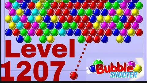 Bubble shooter game level 1207 winnn @yara gamer248