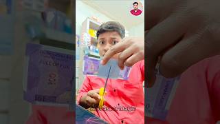 100$ Note Cuting magic tricks 😛 🤔 Failed 😰 Tutorial 🤯 #magic #song #shorts