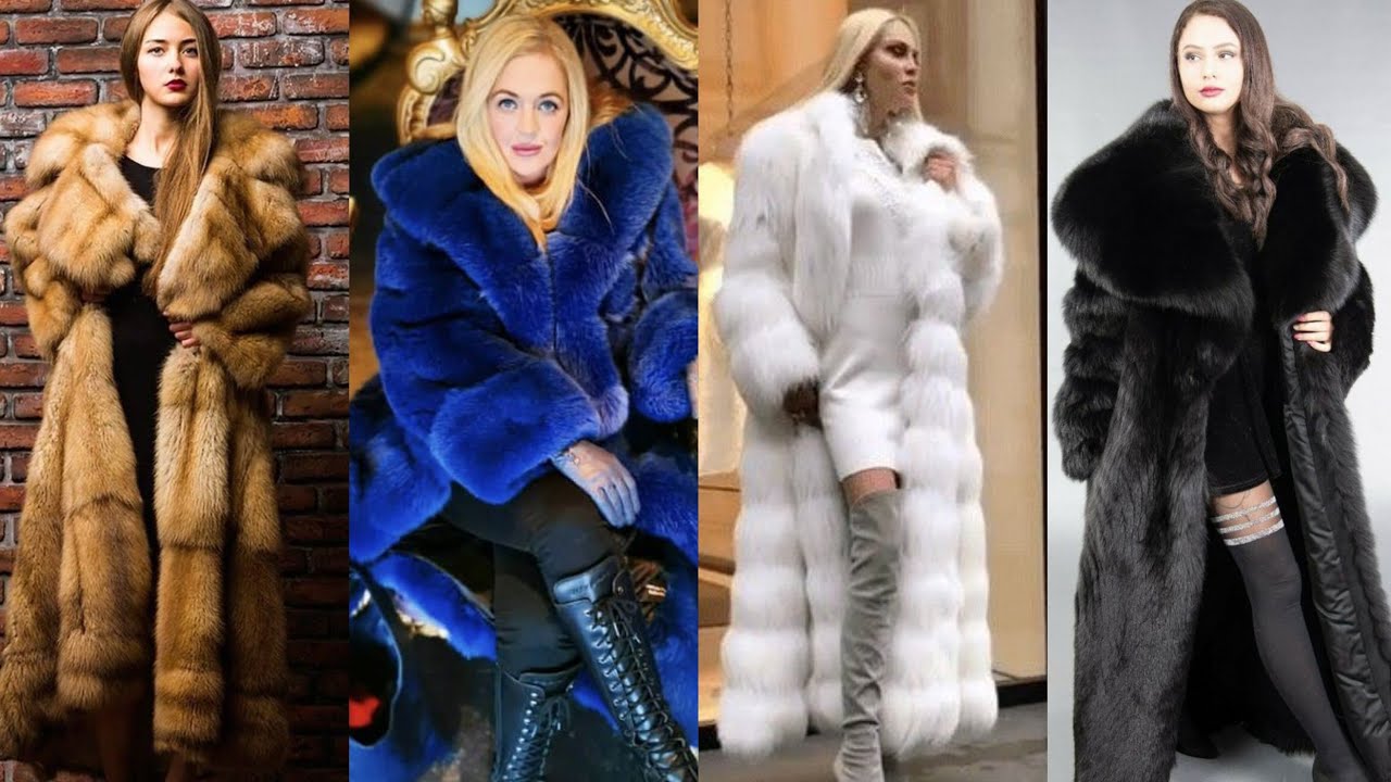 Most Popular Flattering Collection Fur Coat for Girls#winter dress # ...