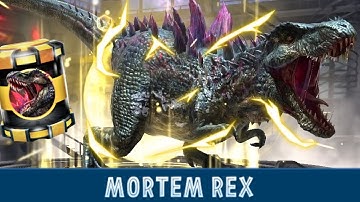 3 TURNS DEFEATED MORTEM REX RAID with Troodoboa APEX BOSS JURRASIC WORLD ALIVE (JWA)//
