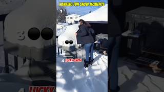 Ranking fun snow moments #funny