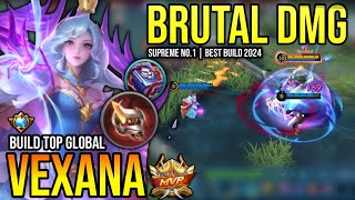 VEXANA BEST BUILD 2024 | BUILD TOP GLOBAL VEXANA GAMEPLAY | MOBILE LEGENDS✓