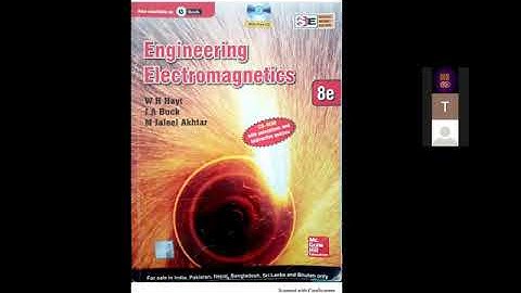 Electromagnetic Waves(18EC55) :Lecture 1