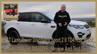 2017 Land Rover Discovery Sport 2 0 TD4 HSE Black Auto 4WD 5dr DG67ZTF | Review And Test Drive