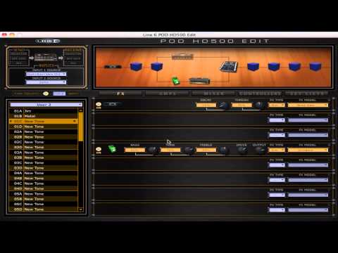 Creating an Eric Johnson Tone on the POD HD500X - YouTube