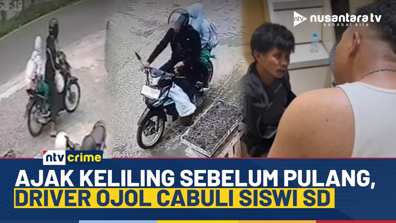 Heboh! Driver Ojol Cabuli Siswi SD di Palembang, Modusnya di Luar Dugaan | NTV CRIME