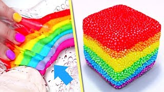 ... diy slime! how to make hello everyone! in today's video i show you
rainbow slime...