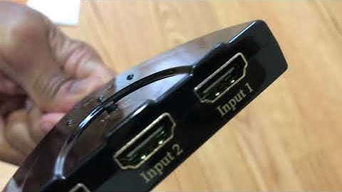 Gana HDMI 4K and 2K 3 input 1 output Switcher unboxing & first look review
