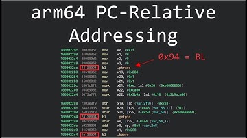 arm64 PC-relative Addressing Fun