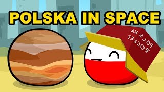 Poland space adventures - Countryball animation