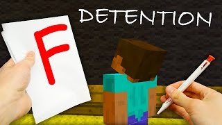 REALISTIC MINECRAFT - STEVE GOES TO SCHOOL! âœï¸