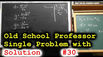 29. Mechanics, Kinematics. Projectile hits the wall. Part 4/5. 220030 Physics tutor