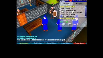 Runescape Classic Tutorial Island Walkthrough Part 2 (iTeQ_Niik)