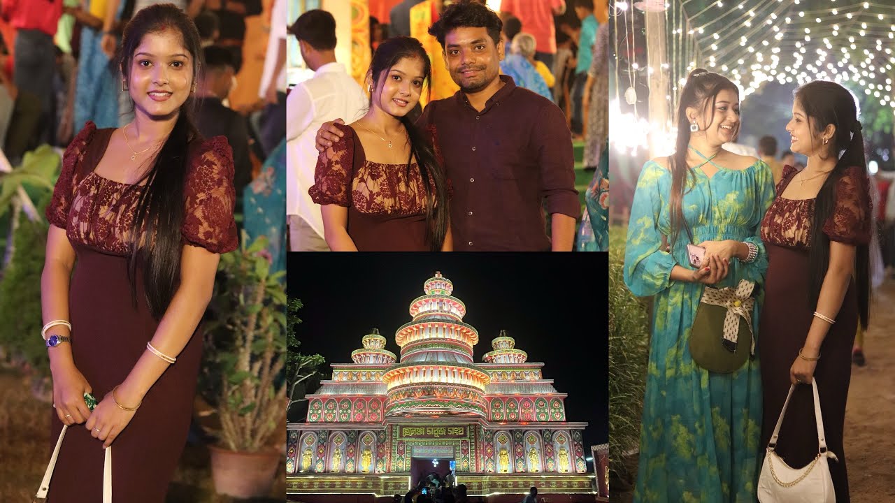 আজ কাদের সঙ্গে ঠাকুর দেখতে বেরলাম…🥰🤗