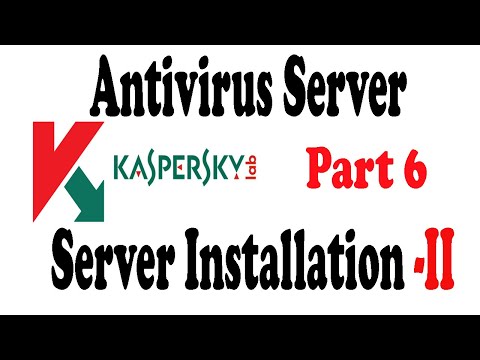 Kaspersky Security Center Installation Part 2
